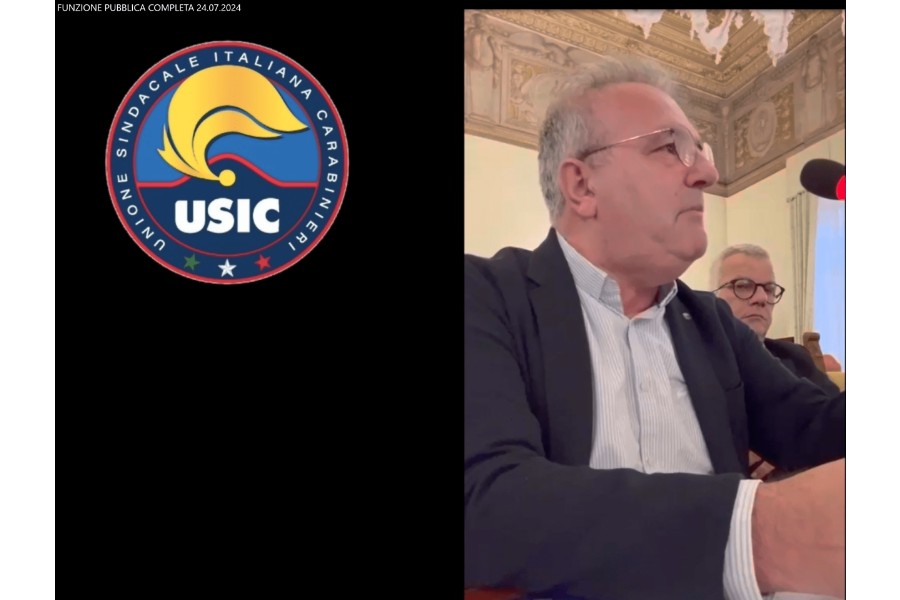 USIC - INCONTRO CON LA FUNZIONE PUBBLICA - 24.07.2024