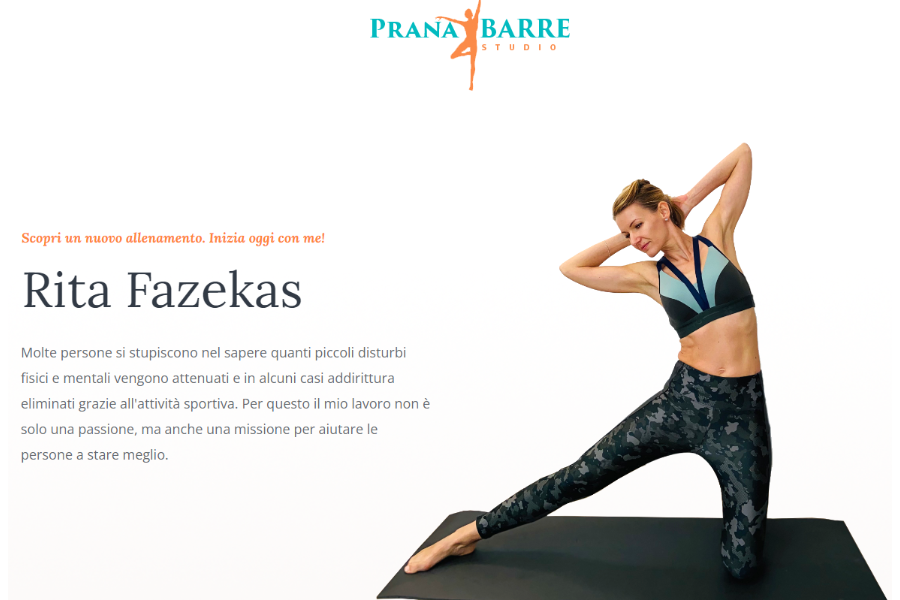 Offerta commerciale tra USIC e Prana Barre Studio di Rita Fazekas