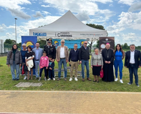 foto di gruppo organizzatori brevetto sportivo