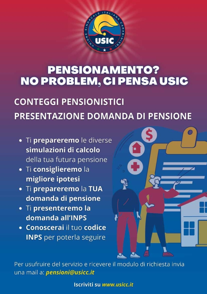 USIC---ASSISTENZA-PENSIONI- locandina pensionamento usic