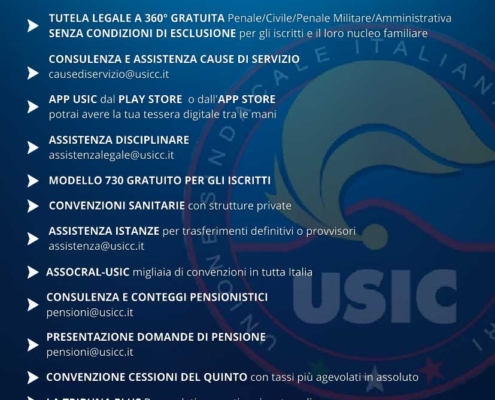 locandina servizi 2023 usic